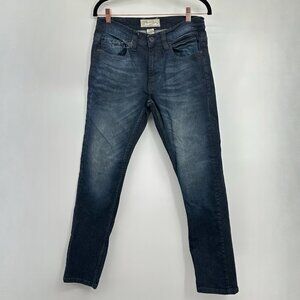 Alexander Julian Stretch Colours Dark Denim Jeans Size 30/30